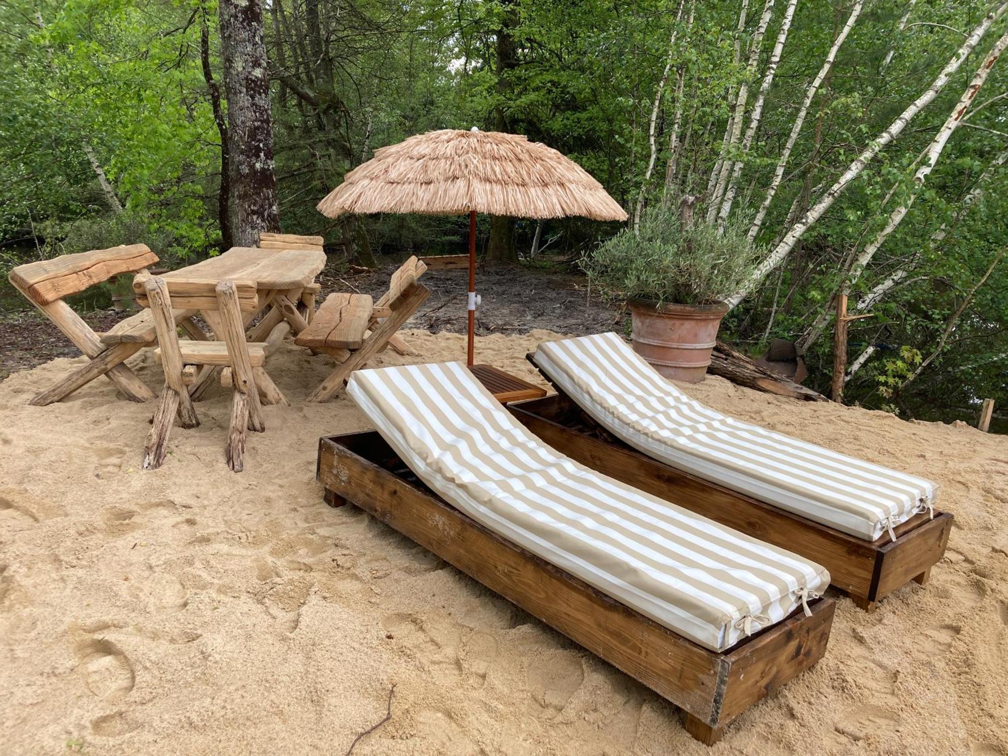 Paradis Perdu En Sologne Avec Plage Privee Villeny Ngoại thất bức ảnh
