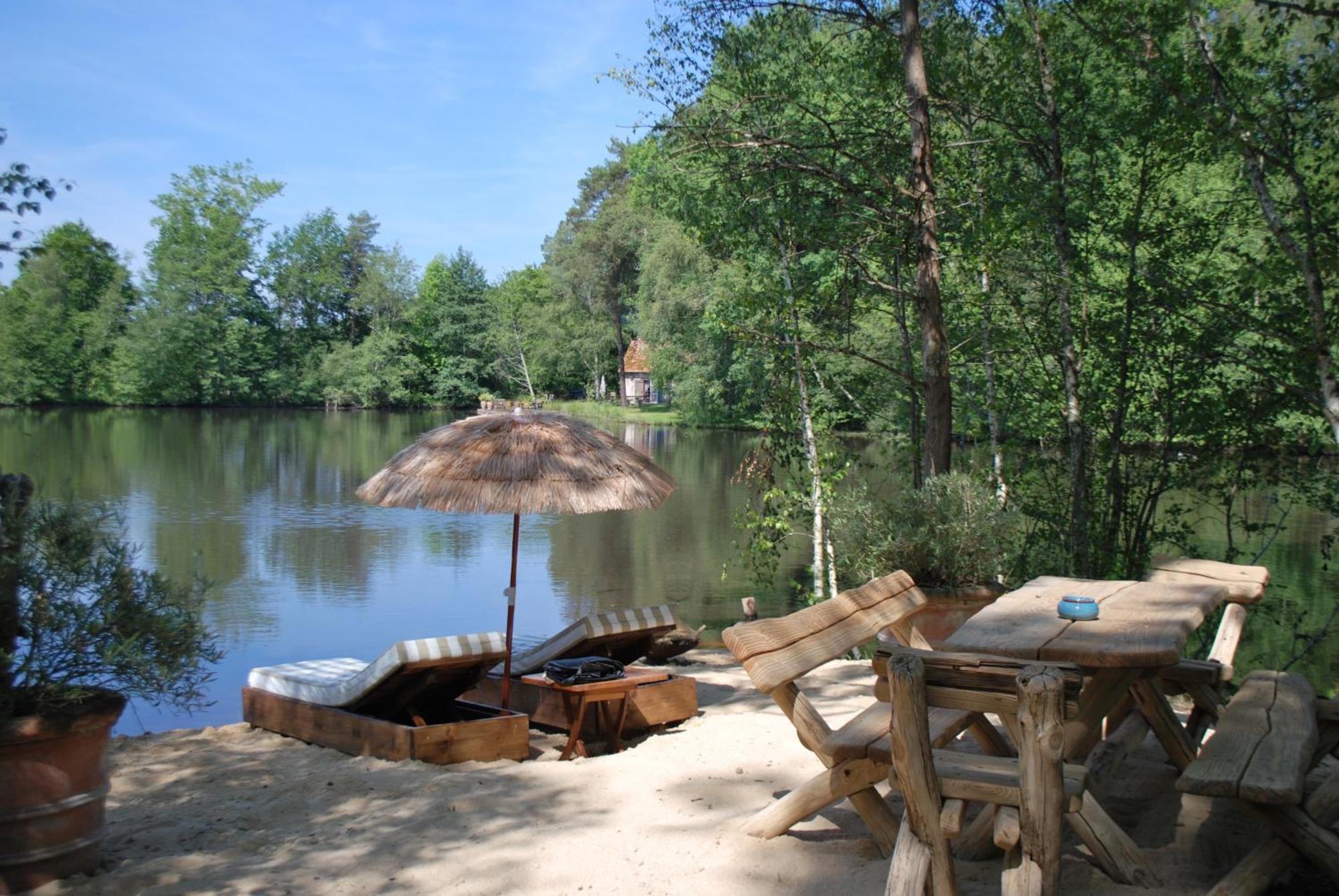 Paradis Perdu En Sologne Avec Plage Privee Villeny Ngoại thất bức ảnh